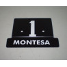 PLACA PORTANUMEROS COTA 25