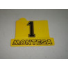 PLACA PORTA NUMEROS COTA 25 DE PLASTICO