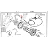 TOPE CABLE EMBRAGUE MOTOR CON TENSOR MONTESA COTA Y ENDURO