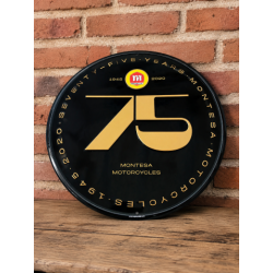 PLACA DECORATIVA CONMEMORATIVA MONTESA 75 ANIVERSARIO