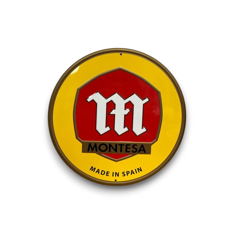 PLACA DECORATIVA MONTESA LOGO ORIGINAL