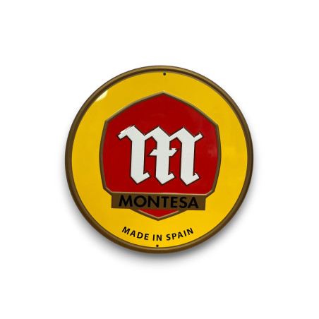 PLACA DECORATIVA MONTESA LOGO ORIGINAL