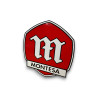 PLACA DECORATIVA MONTESA LOGO ROJO
