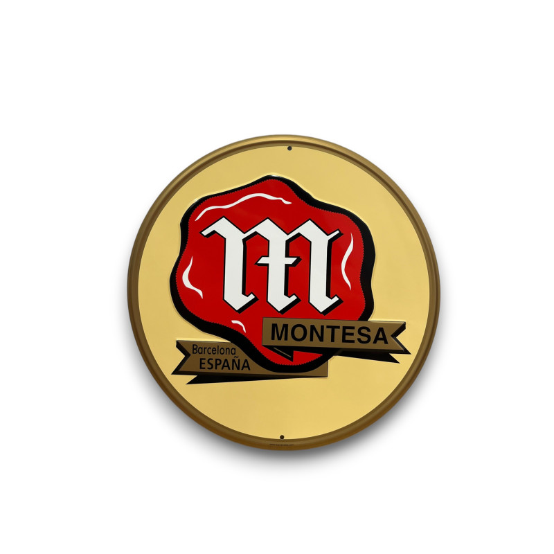 PLACA DECORATIVA MONTESA 1º SERIE LOGO