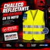 CHALECO REFLECTANTE DRIVON  MOTO HOMOLOGADO ISO 20471