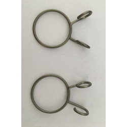 JUEGO MUELLES SUJECION HORQUILLA  INOXIDABLE MONTESA COTA 25